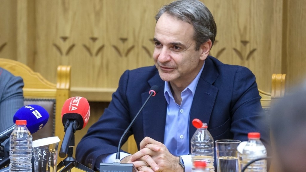 Κυριάκος Μητσοτάκης: Βρέθηκε στα εγκαίνια της έκθεσης «Εκατόμπολις. Ο κόσμος της αρχαϊκής Κρήτης»