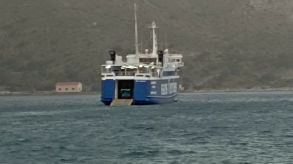 Ηγουμενίτσα: Μηχανική βλάβη επιβατηγού-οχηματαγωγού πλοίου – Ταλαιπωρία για 86 επιβάτες
