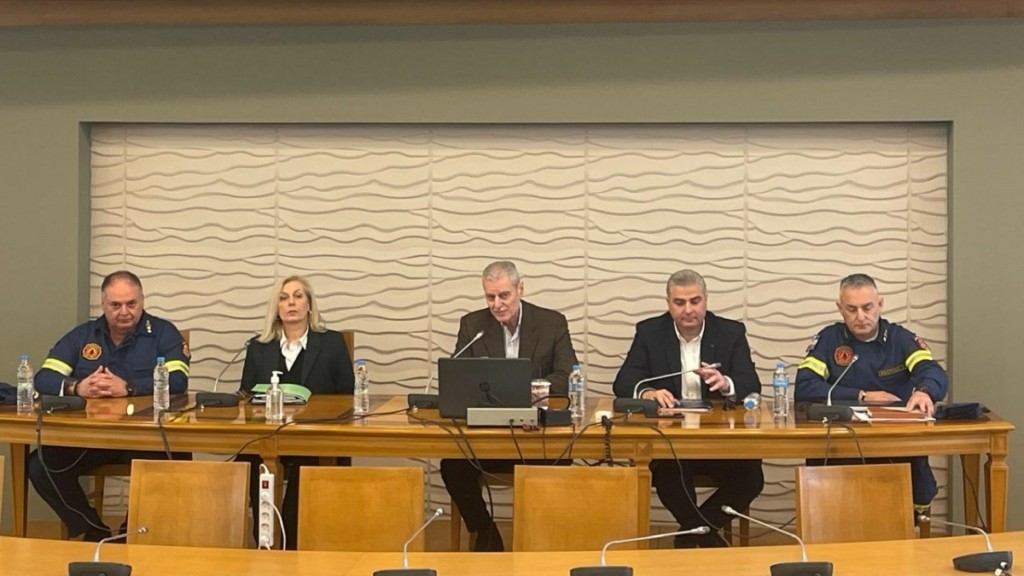 Σύσκεψη στη Λαμία για την αντιπλημμυρική θωράκιση της Στερεάς Ελλάδας