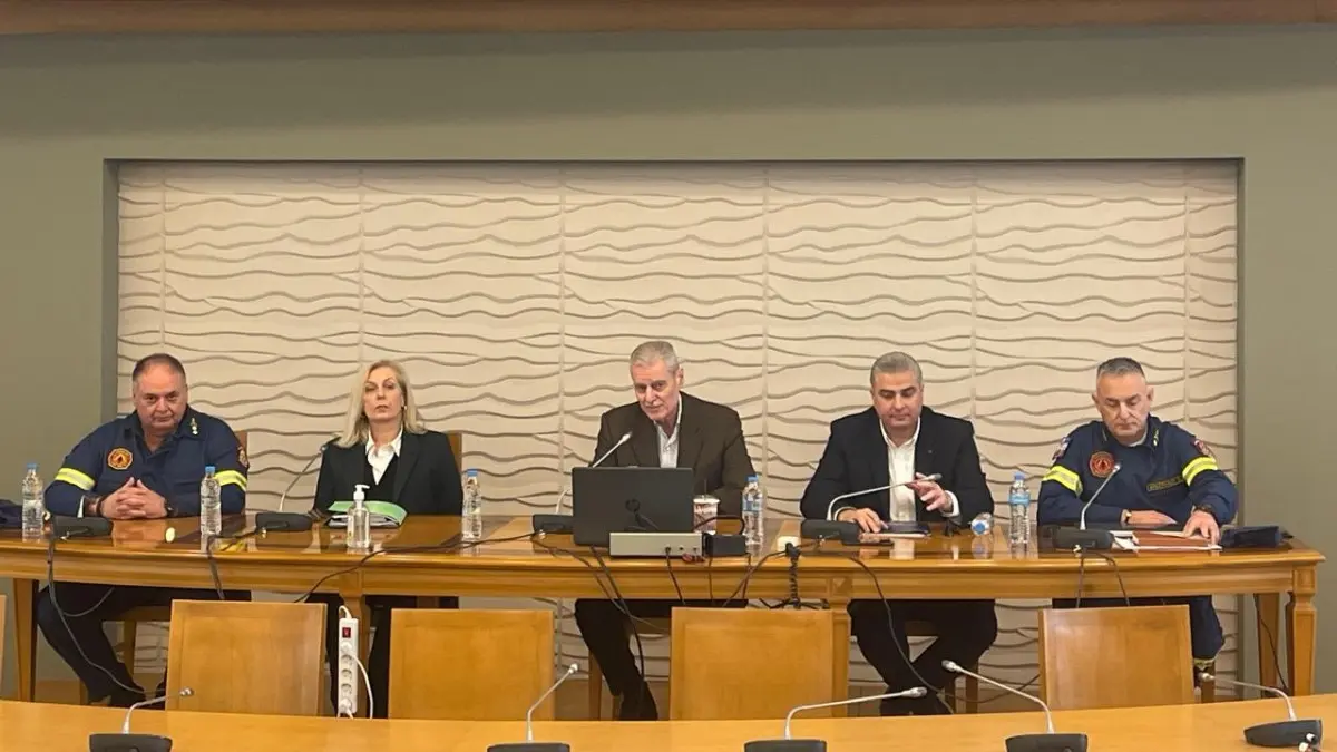 Σύσκεψη στη Λαμία για την αντιπλημμυρική θωράκιση της Στερεάς Ελλάδας