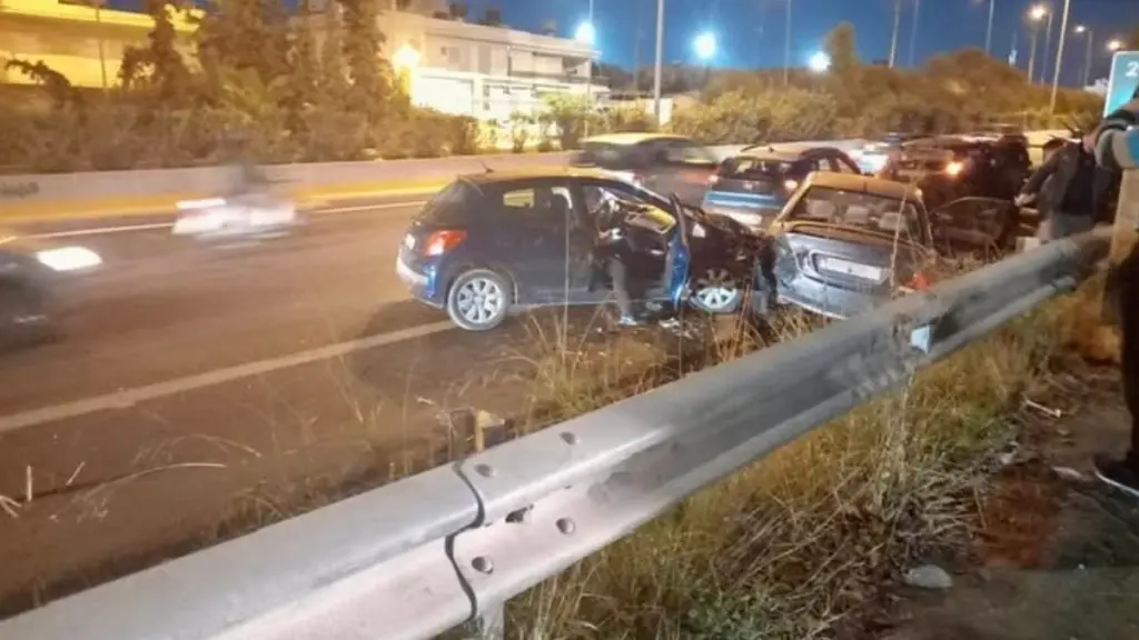 Ηράκλειο: Νέο τροχαίο στον ΒΟΑΚ μετά από σύγκρουση αυτοκινήτων