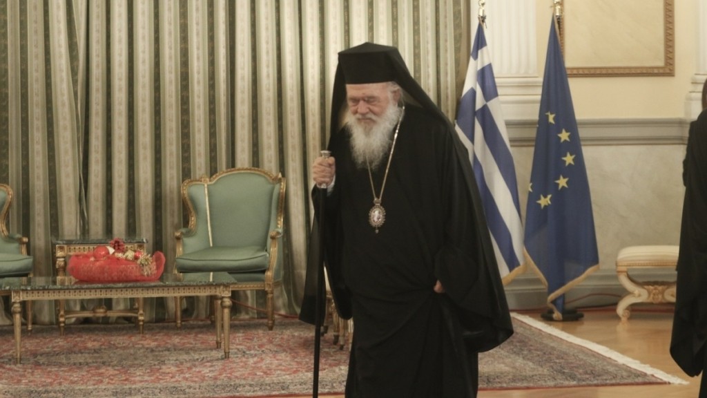 Τον Αρχιεπίσκοπο Αλβανίας επισκέφθηκε στον Ευαγγελισμό ο Αρχιεπίσκοπος κ. Ιερώνυμος