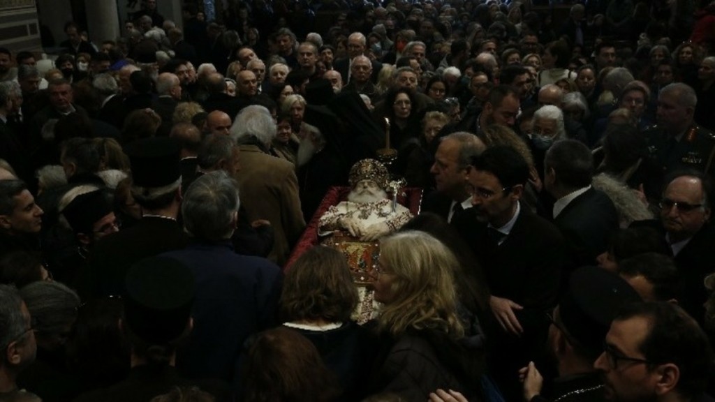 Αρχιεπίσκοπος Αλβανίας Αναστάσιος: Έως τις 10:00 το σκήνωμα του στη Μητρόπολη – Μεταφέρεται αύριο στην Αλβανία