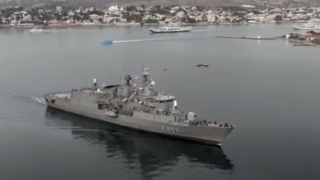 Φρεγάτα “Ύδρα”: Στην Ερυθρά Θάλασσα για την επιχείρηση “Ασπίδες”