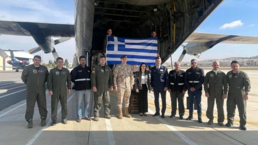 Στάλθηκε ανθρωπιστική βοήθεια από την Ελλάδα στην Γάζα – Δείτε εικόνες