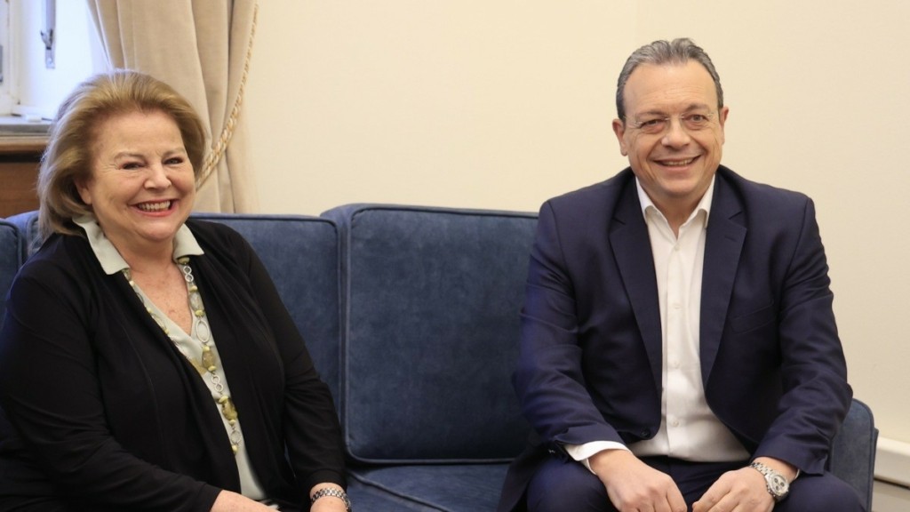 Ο Σωκράτης Φάμελλος συναντήθηκε με την Λούκα Κατσέλη: Αυτή υποψηφιότητα είναι μια προοδευτική πρόταση για την χώρα