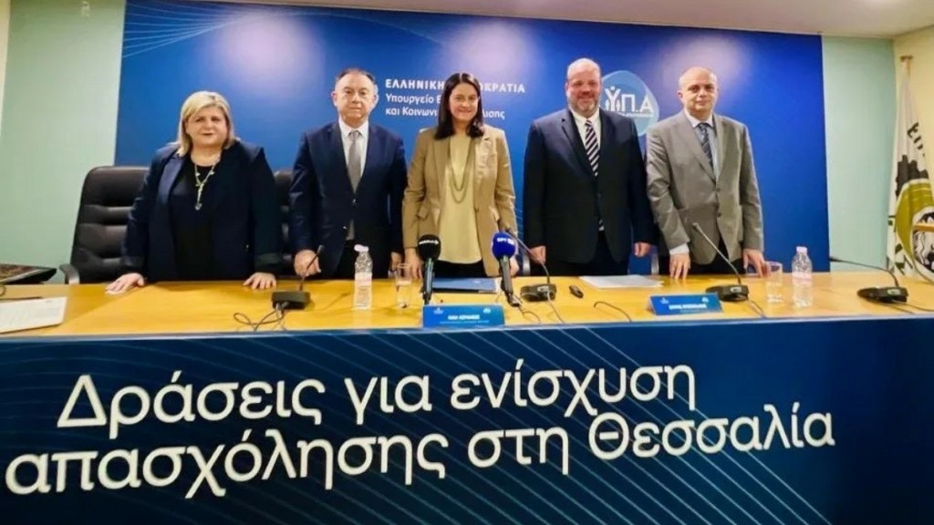 Ν. Κεραμέως από Λάρισα: «Τα νέα προγράμματα απασχόλησης είναι στοχευμένα και ουσιαστικά για τη Θεσσαλία»