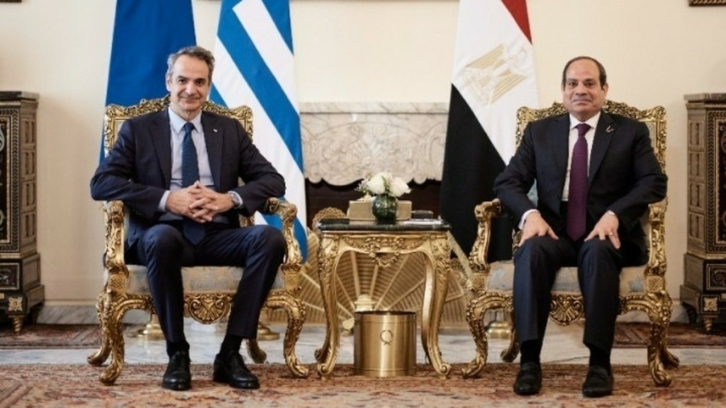 Κυρ. Μητσοτάκης από Κάιρο: “Να προσπαθήσουμε για κατάπαυση του πυρός και απελευθέρωση των ομήρων στη Γάζα”