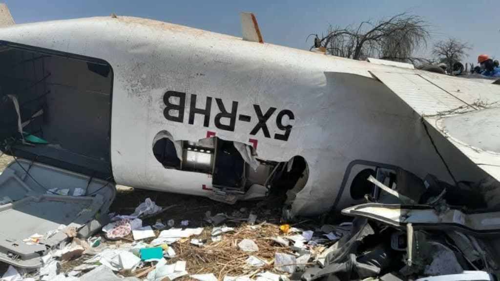 Σουδάν: 20 νεκροί από συντριβή αεροπλάνου που κατευθυνόταν στην Τζούμπα