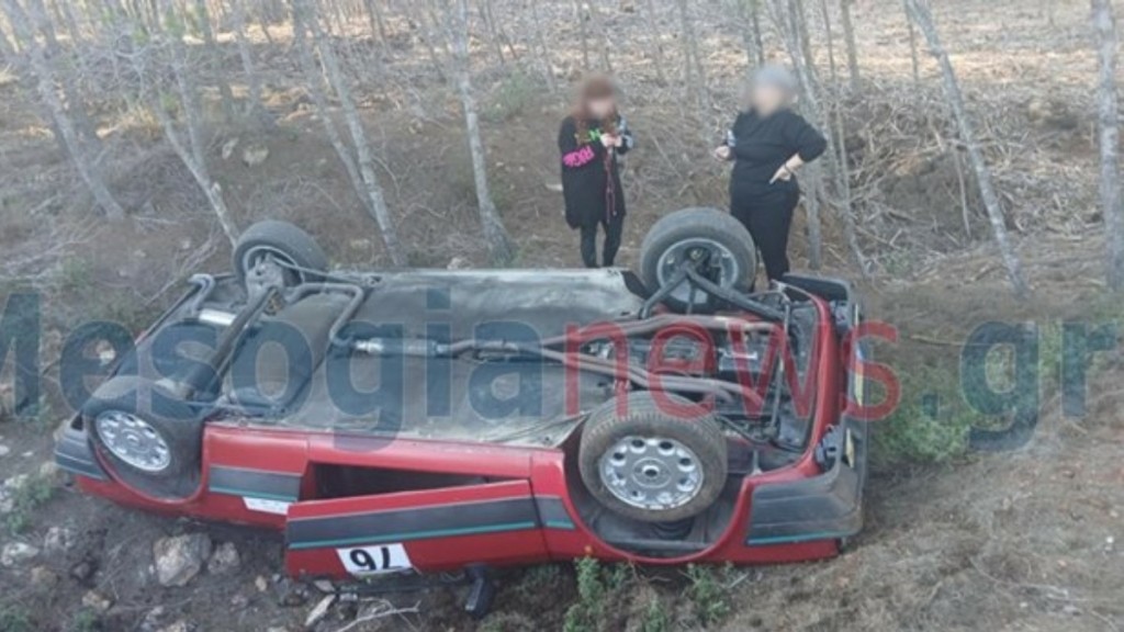 Τροχαίο ατύχημα με ιστορικό αυτοκίνητο στον 32ο Γύρο Αττικής