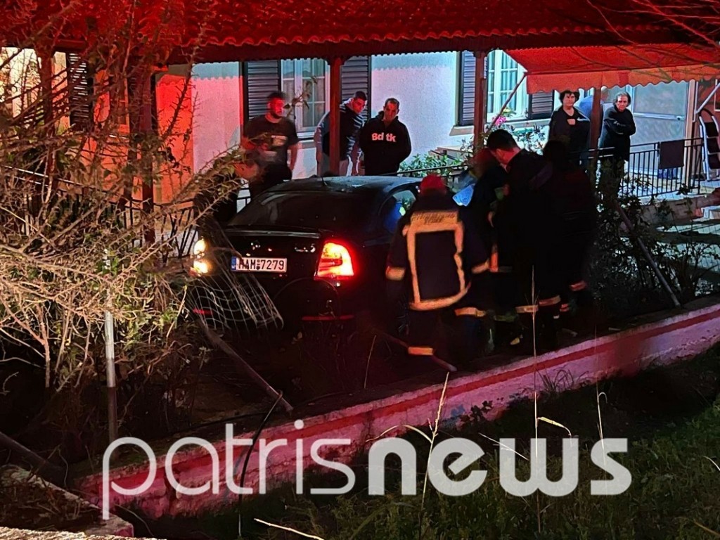 Τροχαίο στα Λαστέικα Ηλείας: Μεταφέρθηκε στην ΜΕΘ Ιωαννίνων ο 37χρονος οδηγός