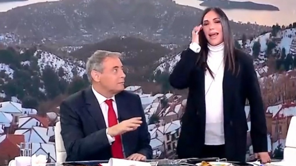Ανθή Βούλγαρη: Αιφνιδίασε τον Ιορδάνη Χασαπόπουλο – “Γιατί το κάνεις αυτό;”