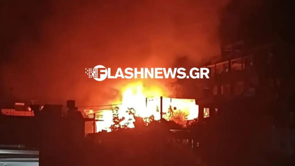 Χανιά: Σπίτι «παραδόθηκε» στις φλόγες και καταστράφηκε ολοσχερώς (pics & vid)