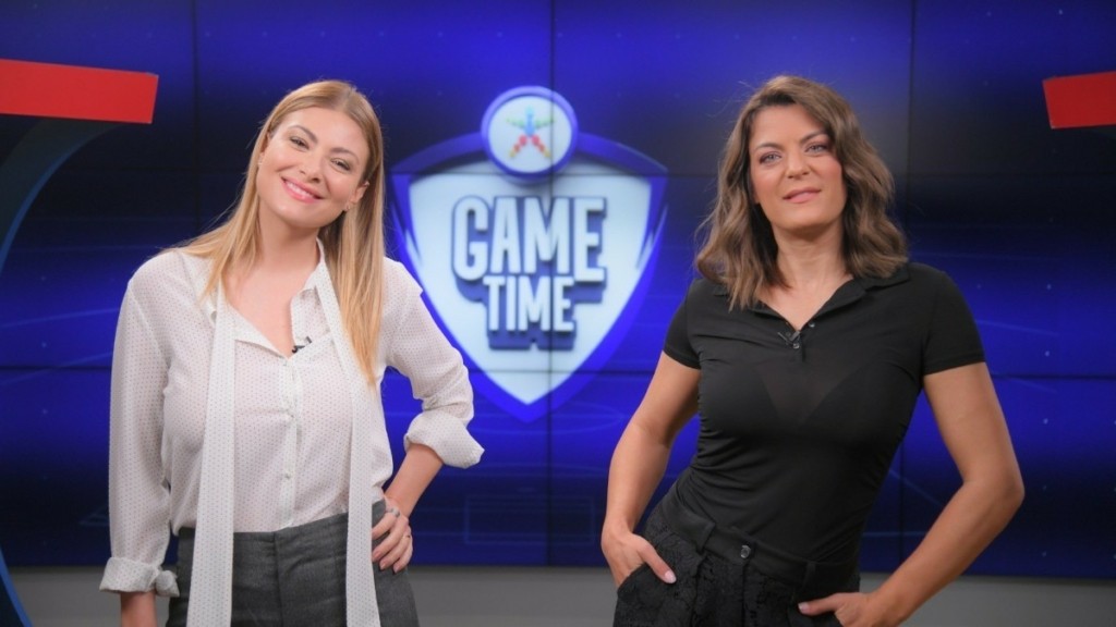 Η Δέσποινα Καμπούρη κάνει σκονάκι στο ΟΠΑΠ Game Time