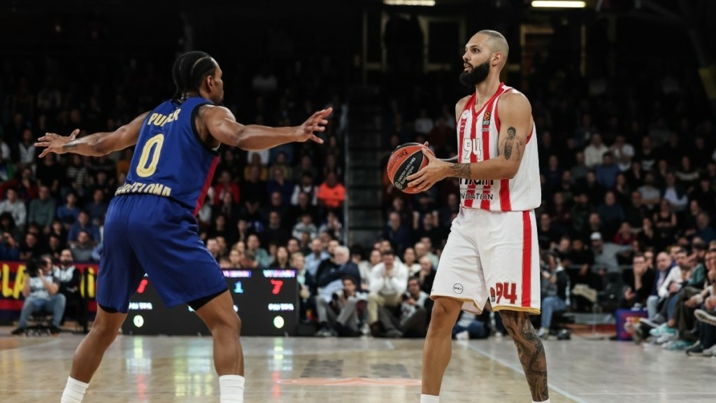 Μπαρτσελόνα – Ολυμπιακός 88-90: «Απόδραση» με «εκτελεστή» Φουρνιέ