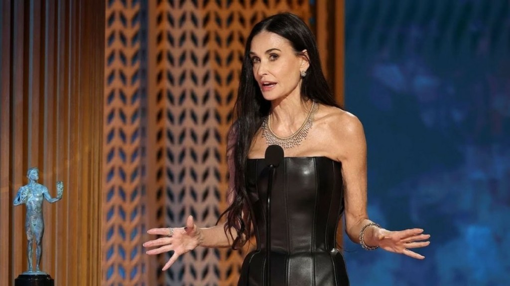 Ντέμι Μουρ: Η συγκινητική ομιλία της στα SAG Awards 2025 – «Ήμουν το κορίτσι που δεν πίστευε στον εαυτό του»