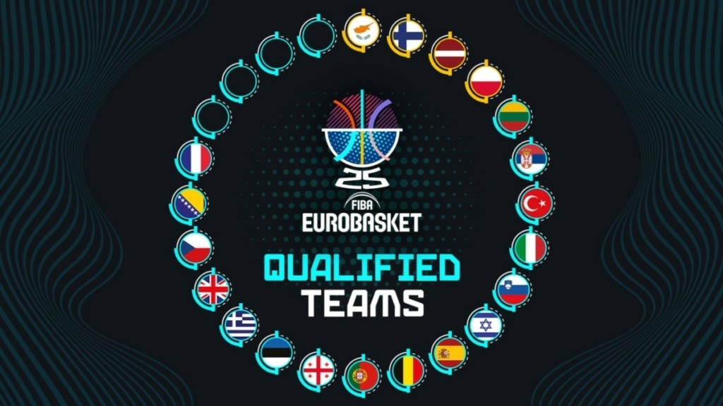 Eurobasket 2025: Οι ομάδες που έχουν προκριθεί στην τελική φάση – Ανάμεσα τους και η Ελλάδα