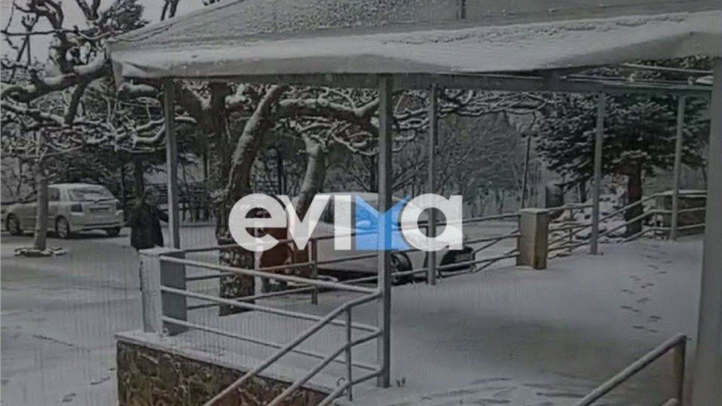 Εύβοια: Στα «λευκά» τα χωριά Καμπιά και Σέτα