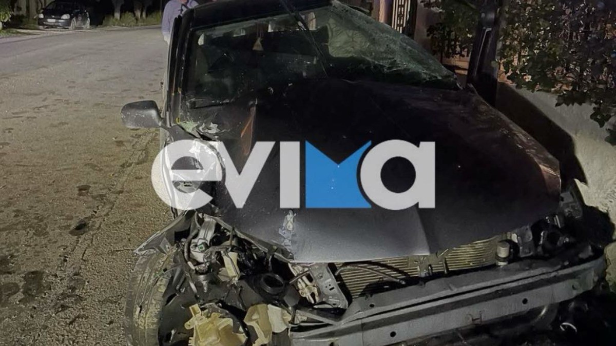 Εύβοια: Αυτοκίνητο προσέκρουσε σε μάντρα – Τραυματίστηκε σοβαρά ο οδηγός