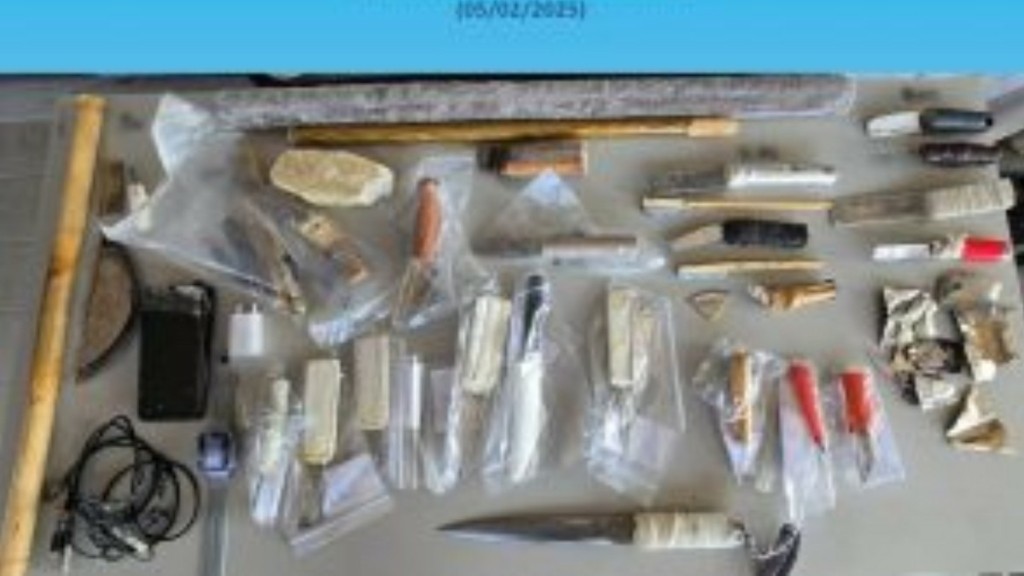Λάρισα: Επιχείρηση της Δ.Α.Ο.Ε. στις φυλακές – Εντοπίστηκαν αυτοσχέδια μαχαίρια, ρόπαλα