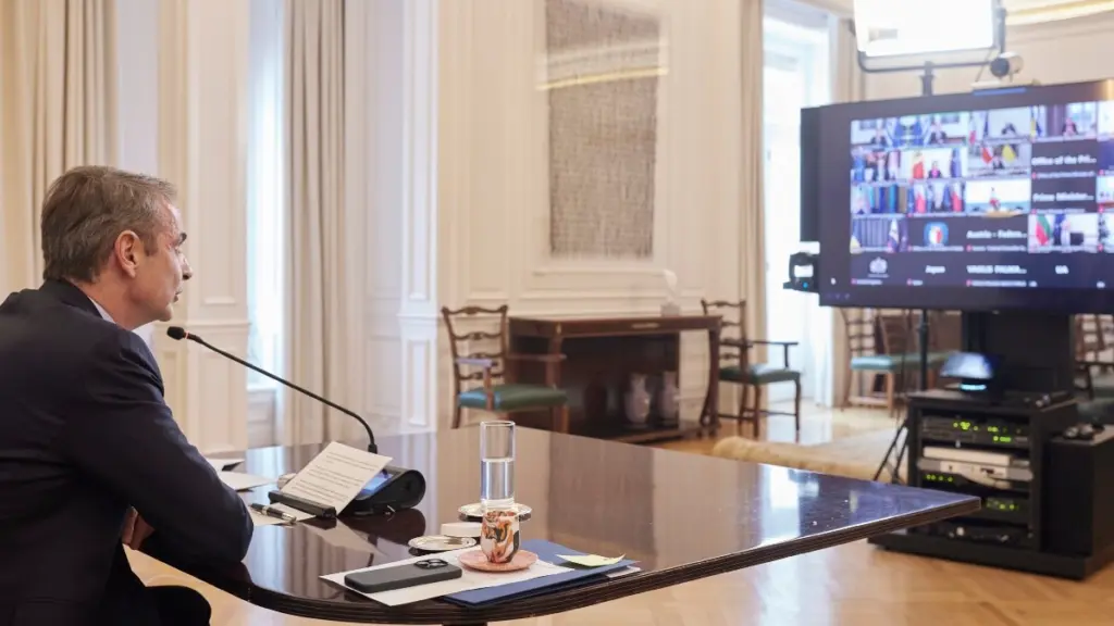 Μητσοτάκης για Ουκρανία: Επιτακτική ανάγκη να εργαστούμε όλοι για βιώσιμη ειρηνευτική διευθέτηση
