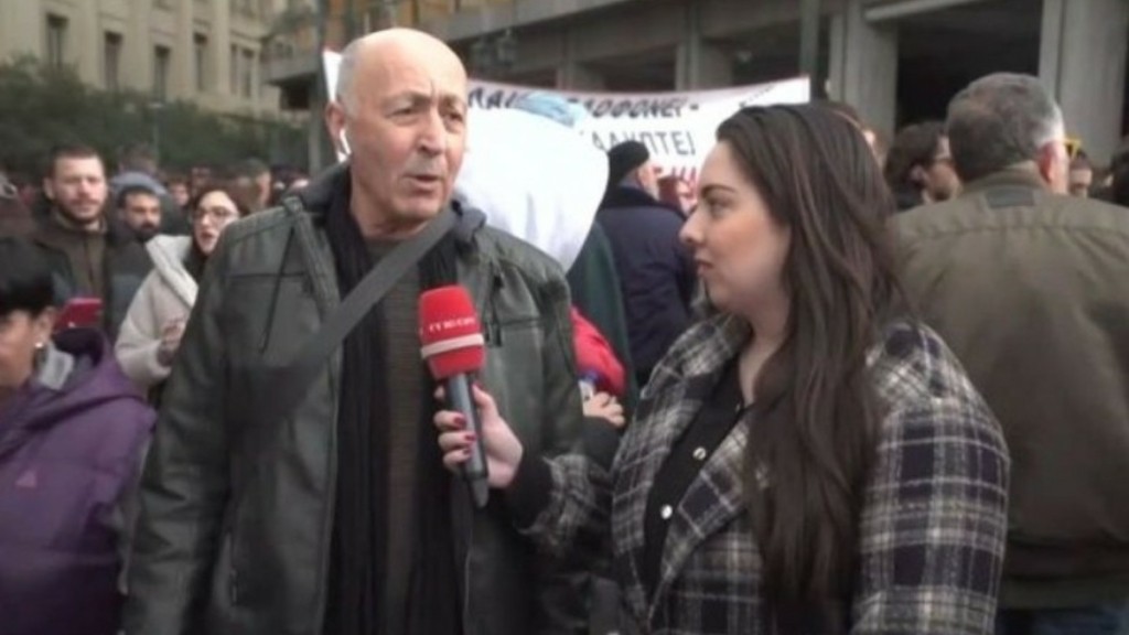Παύλος Ορκόπουλος: Στο συλλαλητήριο στο Σύνταγμα – «Είμαστε εδώ για τη ζωή μας, όχι για τα κέρδη τους»