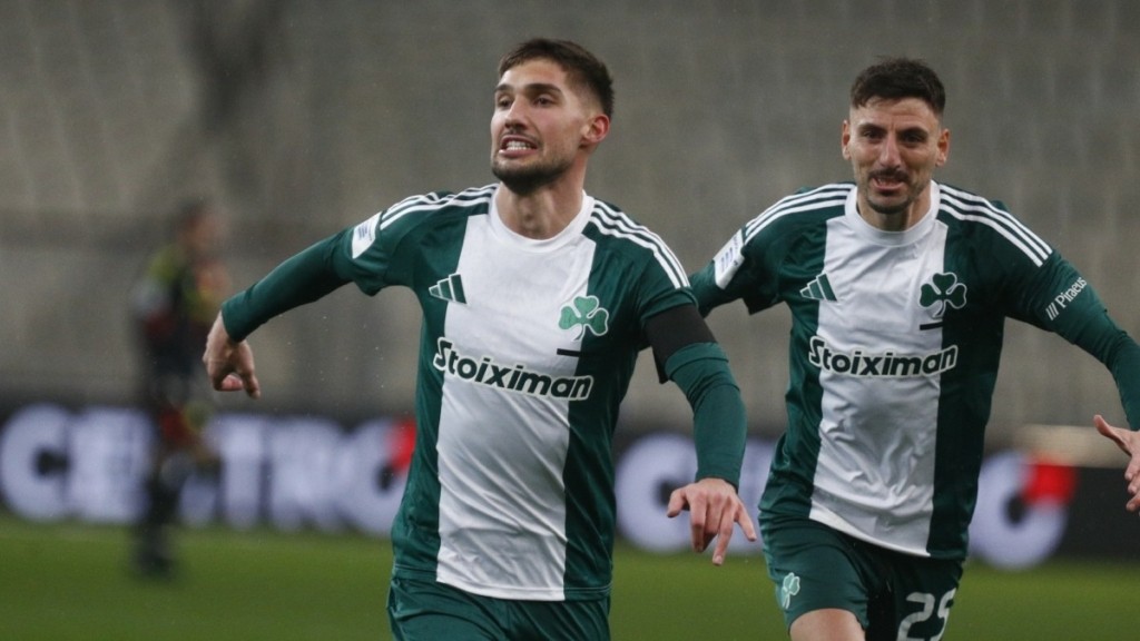 Παναθηναϊκός – Βόλος 2-1: Ζορίστηκε αλλά νίκησε στο ΟΑΚΑ