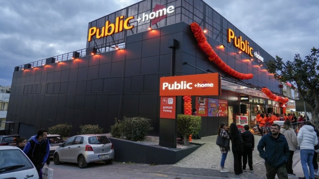 Public Group: Επενδύσεις & ανάπτυξη για τα Public με δύο νέα μεγάλα “Public + home” καταστήματα σε Ίλιον και Ηράκλειο Κρήτης 