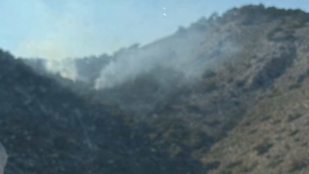 Φωτιά σε δασική έκταση στη Σύμη