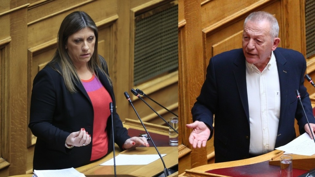 Βουλή: Άγριος καβγάς μεταξύ Κωνσταντοπούλου και Παφίλη – «Θα μας δείρετε με την αντρίλα σας;»