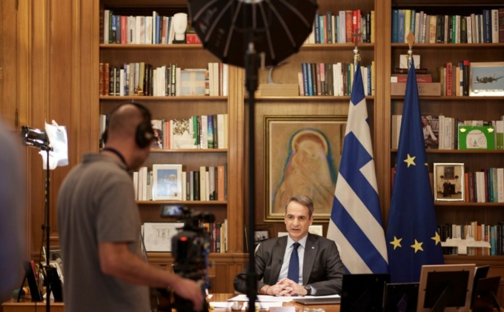 Μητσοτάκης στο Bloomberg: “Δεν μπορεί να υπάρξει λύση στην Ουκρανία χωρίς την Ουκρανία”