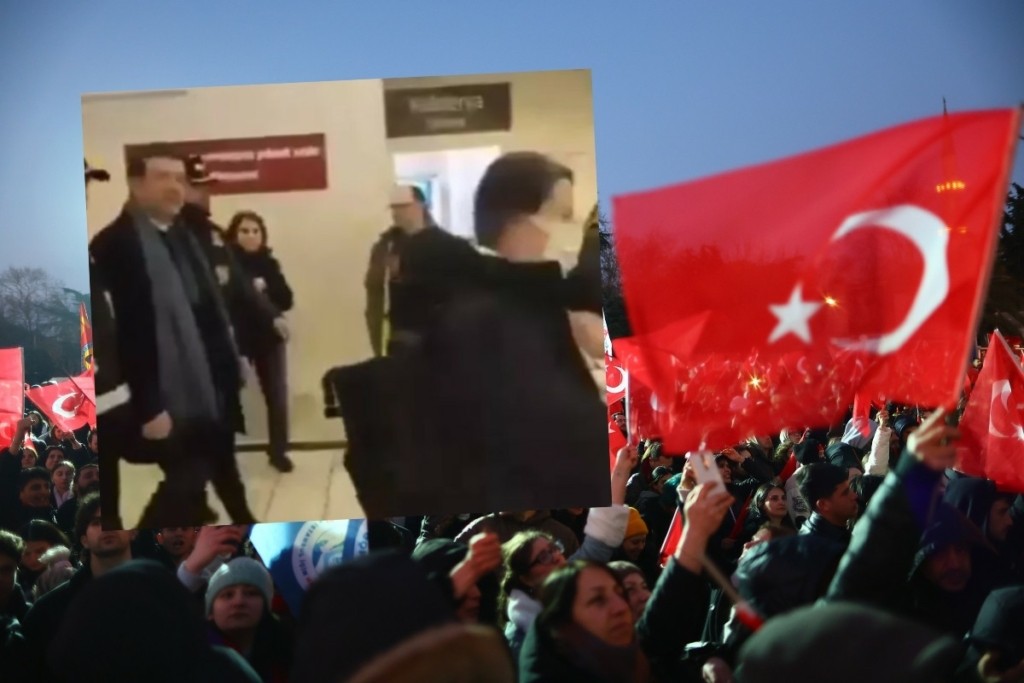 Εκρέμ Ιμάμογλου: Οι πρώτες εικόνες μετά τη σύλληψή του – Κατέσχεσαν την κατασκευαστική εταιρεία του (Βίντεο)