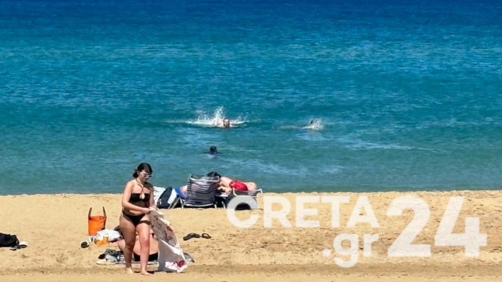 Κρήτη: Ξεπέρασε τους 30 βαθμούς η θερμοκρασία – Γέμισαν οι παραλίες (pics)