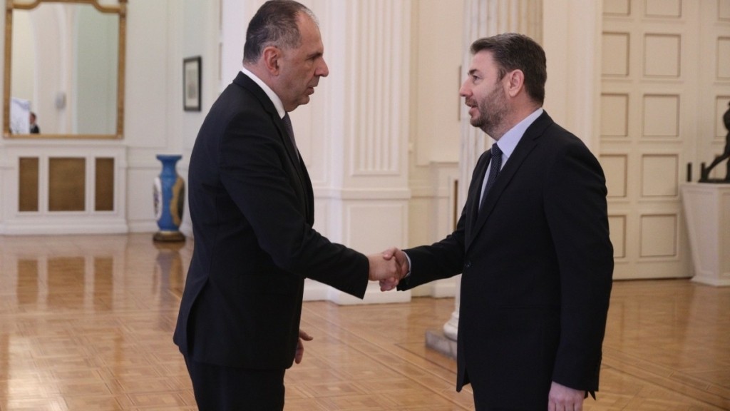 Ανδρουλάκης: «Να ποντιστεί το καλώδιο στην Κάσο και να μην καταποντιστεί η εξωτερική πολιτική Μητσοτάκη” (Φωτογραφίες)