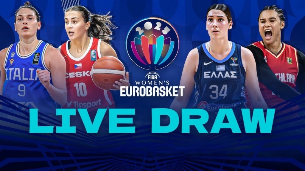 Eurobasket 2025: Κόντρα σε Τουρκία, Γαλλία και Ελβετία η Εθνική Γυναικών