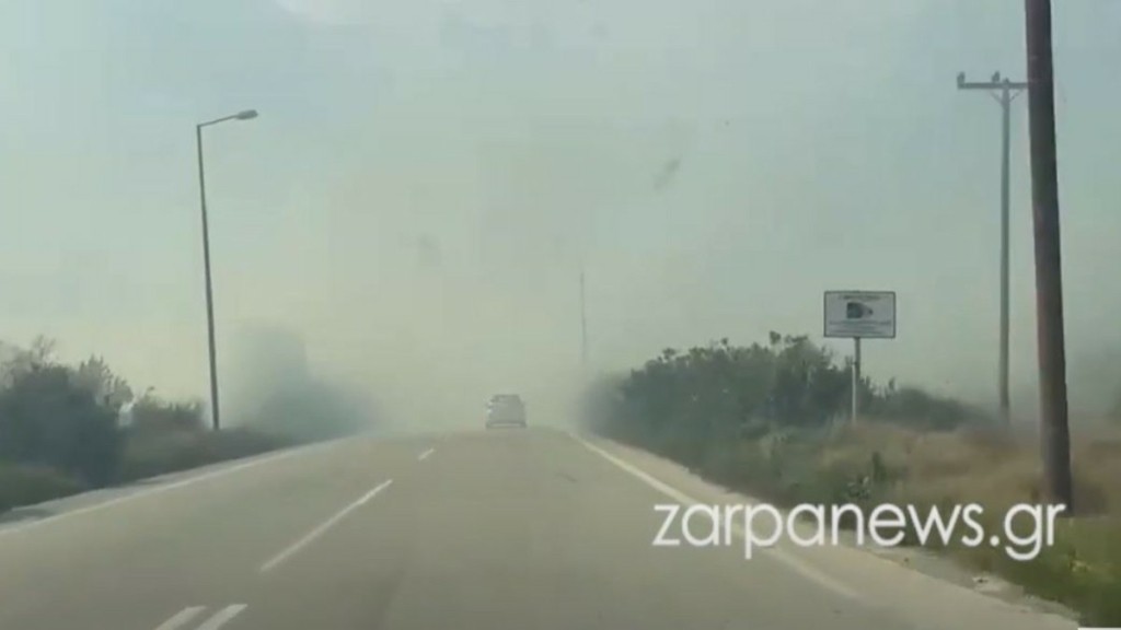 Υπό έλεγχο η φωτιά στην περιοχή Καβρός στα Χανιά (βίντεο)