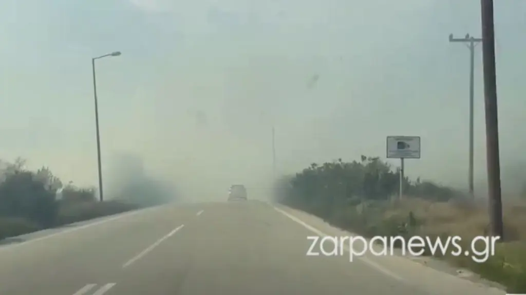 Υπό έλεγχο η φωτιά στην περιοχή Καβρός στα Χανιά (βίντεο)