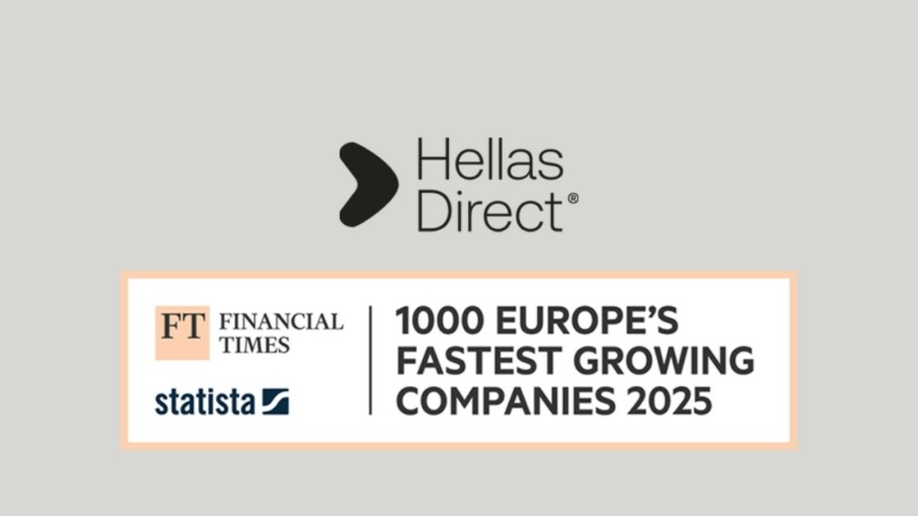 Hellas Direct: Για πέμπτη φορά στη λίστα των Financial Times με τις 1.000 ταχύτερα αναπτυσσόμενες εταιρίες στην Ευρώπη 
