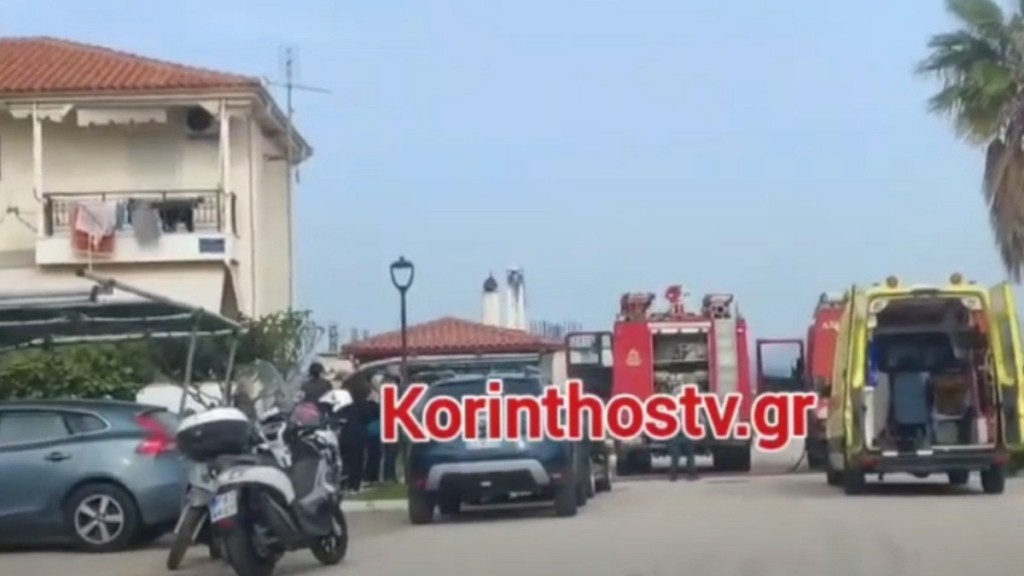 Κόρινθος: Φωτιά σε διαμέρισμα – Επιχείρηση απεγλωβισμού ενός ατόμου (ΒΙΝΤΕΟ)