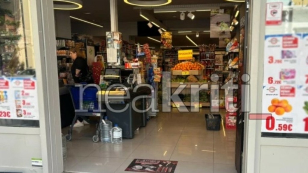 Ρέθυμνο: Μπούκαρε σε σούπερ μάρκετ με κλεμμένο όχημα – Έσπασε τζαμαρία κι έγινε «καπνός»