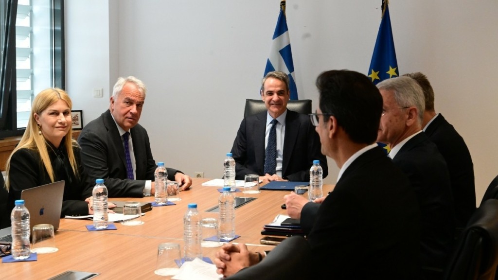 Κυριάκος Μητσοτάκης: Πέρασε το “κατώφλι” του Υπουργείου Μετανάστευσης (φωτογραφίες)