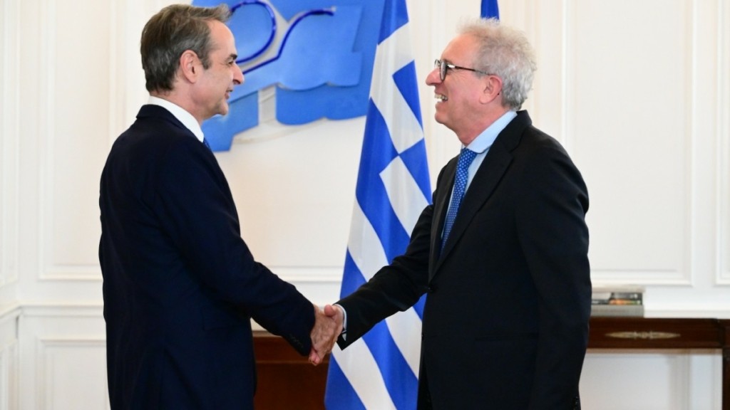 Κυριάκος Μητσοτάκης: Συναντήθηκε με τον Διευθυντή του ESM Pierre Gramegna – Τι ειπώθηκε ανάμεσα στις δυο πλευρές