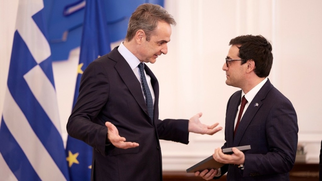 Κυριάκος Μητσοτάκης: Συναντήθηκε με τον Εκτελεστικό Αντιπρόεδρο της Ευρωπαϊκής Επιτροπής Stéphane Séjourné