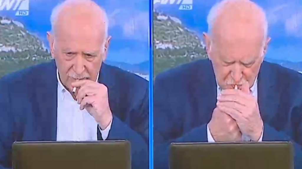 Γιώργος Παπαδάκης: Τον έδειξαν να καπνίζει στον αέρα του “Καλημέρα Ελλάδα” – Απίστευτη γκάφα
