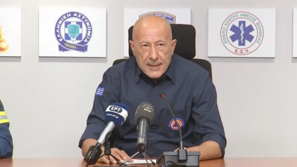 Παραιτήθηκε ο γενικός γραμματέας Πολιτικής Προστασίας, Βασίλης Παπαγεωργίου