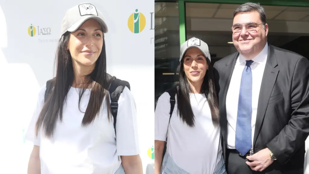 Ανθή Βούλγαρη: Εξιτήριο από το μαιευτήριο με τον νεογέννητο γιο της – Οι πρώτες δηλώσεις της
