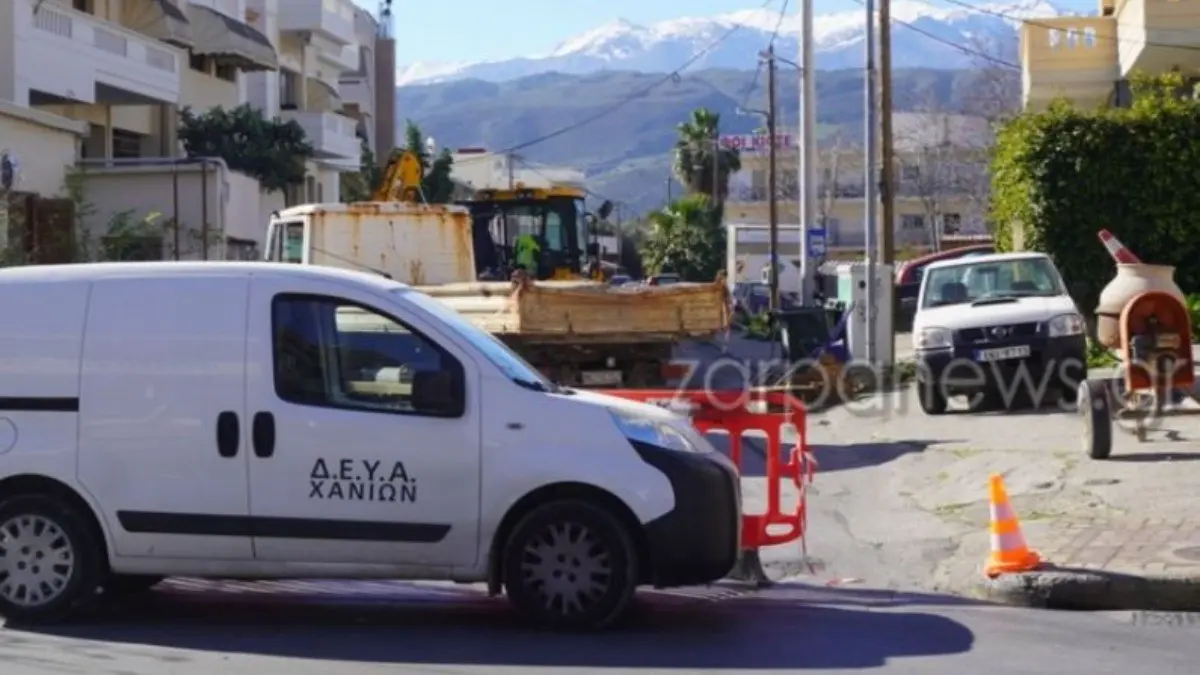 Χανιά: Οδηγός σε αμόκ επιτέθηκε σε εργαζόμενο της ΔΕΥΑΧ – Τον τράβηξε έξω από το βαν και τον ξυλοκόπησε