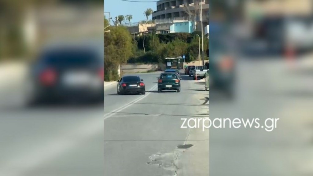 Χανιά: Απερίσκεπτος οδηγός κάνει επικίνδυνους ελιγμούς στο Καλαμάκι (ΒΙΝΤΕΟ)