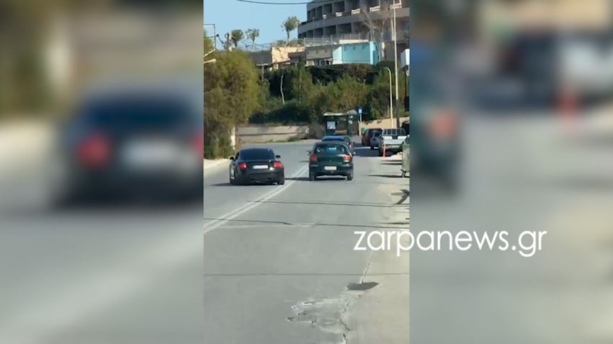 Χανιά: Απερίσκεπτος οδηγός κάνει επικίνδυνους ελιγμούς στο Καλαμάκι (ΒΙΝΤΕΟ)