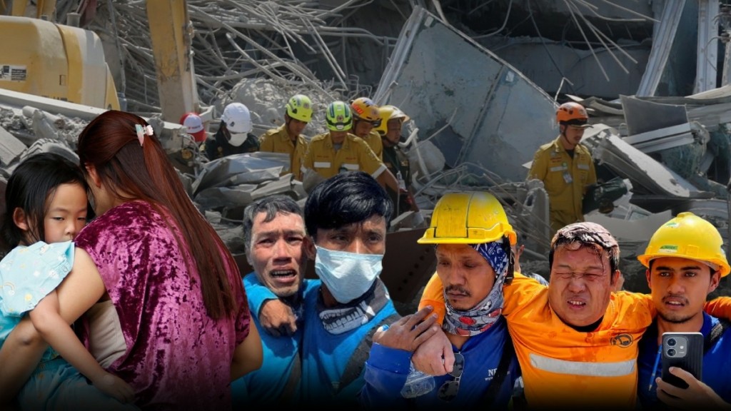 Τρόμος σε Μιανμάρ και Ταϊλάνδη από τον σεισμό των 7,7 Ρίχτερ – Φόβοι για εκατόμβη νεκρών, εικόνες αποκάλυψης (LIVE)